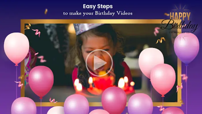 Birthday Video Maker android App screenshot 6